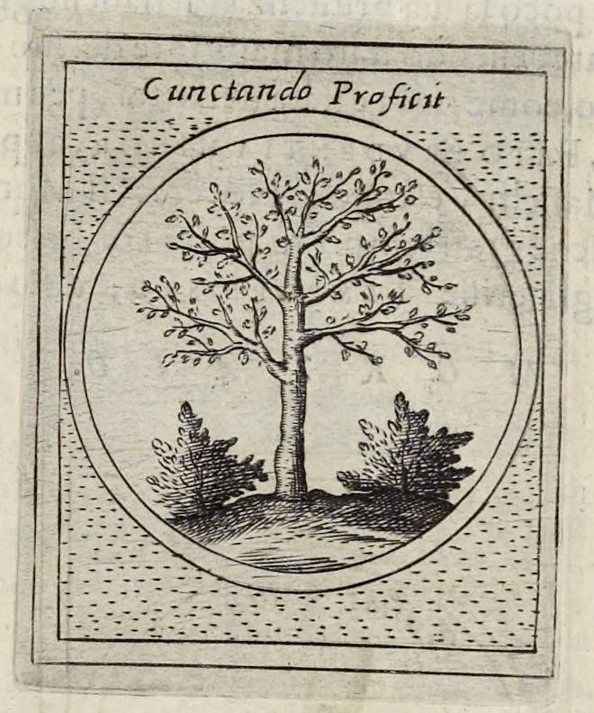 An illustration from Teatro d'imprese, 1623, leaf 996