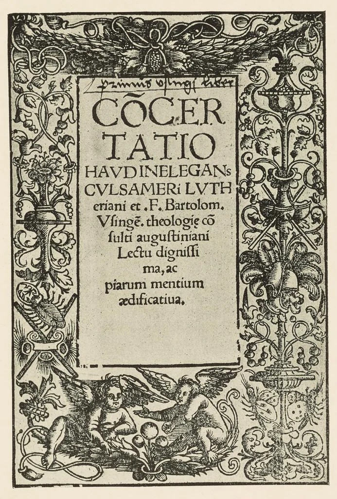An illustration from Rahmen deutscher Buchtitel im 16. Jahrhundert, 1909, leaf 182