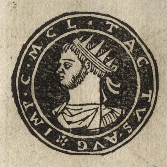 An illustration from Imperatorum et Caesarum vitæ : cum imaginibus ad uiuam effigiem expressis, 1534, leaf 114