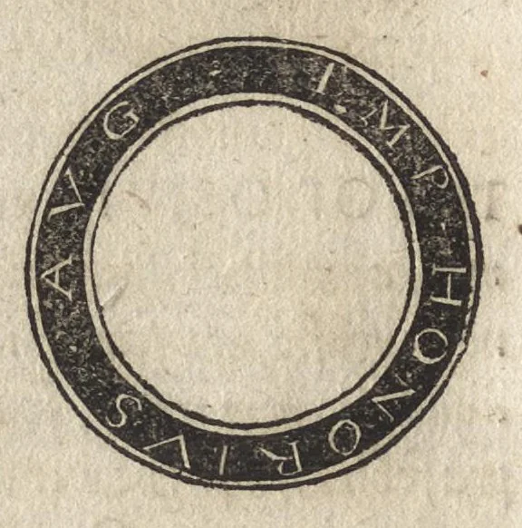 An illustration from Imperatorum et Caesarum vitæ : cum imaginibus ad uiuam effigiem expressis, 1534, leaf 135