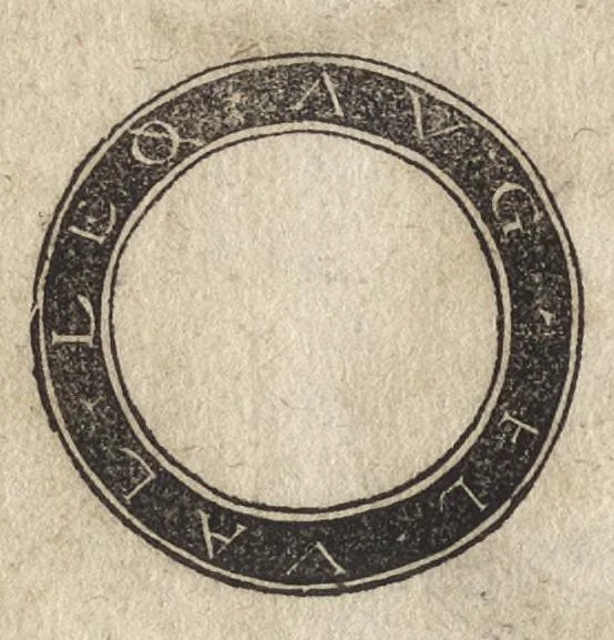 An illustration from Imperatorum et Caesarum vitæ : cum imaginibus ad uiuam effigiem expressis, 1534, leaf 139