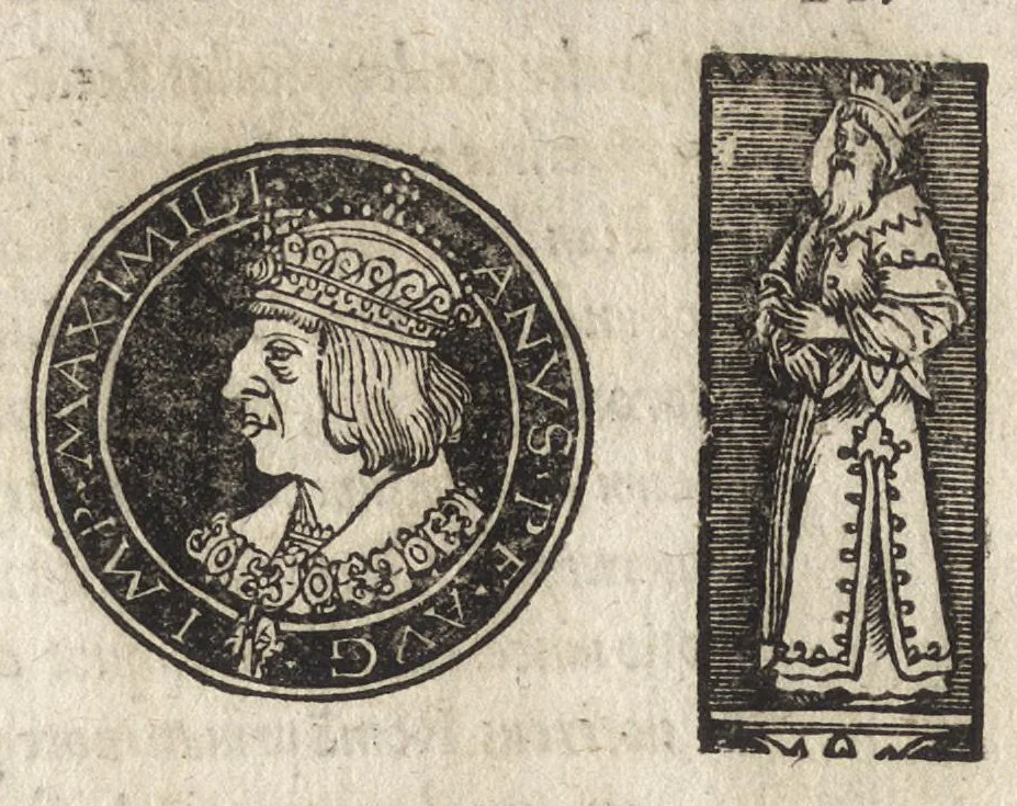 An illustration from Imperatorum et Caesarum vitæ : cum imaginibus ad uiuam effigiem expressis, 1534, leaf 193
