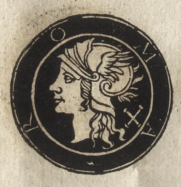 An illustration from Imperatorum et Caesarum vitæ : cum imaginibus ad uiuam effigiem expressis, 1534, leaf 223