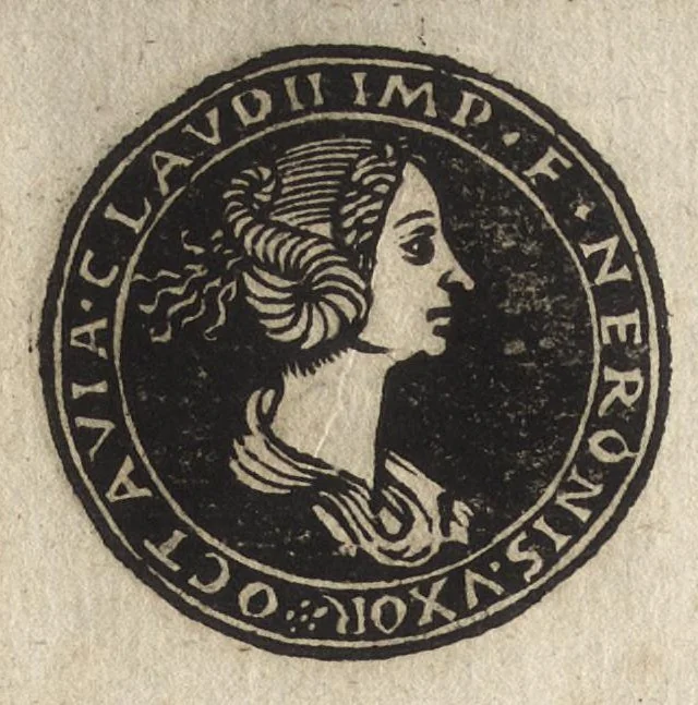 An illustration from Imperatorum et Caesarum vitæ : cum imaginibus ad uiuam effigiem expressis, 1534, leaf 47