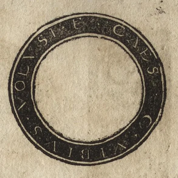 An illustration from Imperatorum et Caesarum vitæ : cum imaginibus ad uiuam effigiem expressis, 1534, leaf 98