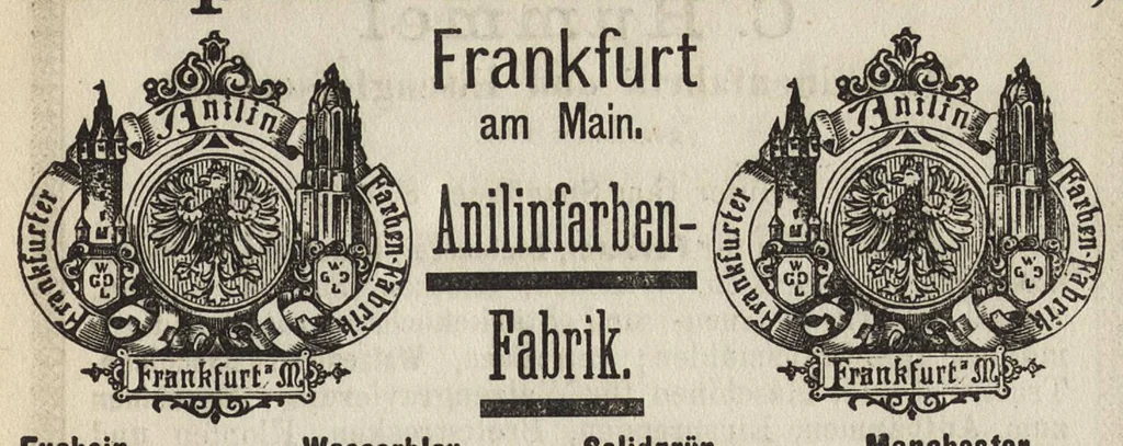 An illustration from Das Färben und Bleichen : von Baumwolle, Wolle, Seide, Jute, Leinen, etc : in unversponnenen Zustande, al Garn und al Stückware : Praktisches Hilfs- und Lehrbuch bearbeitet für Färber und Färberei-Chemiker, sowie zum Unterricht in Fachschulen, mit zahlreichen Maschinenzeichnungen, 1889, leaf 286