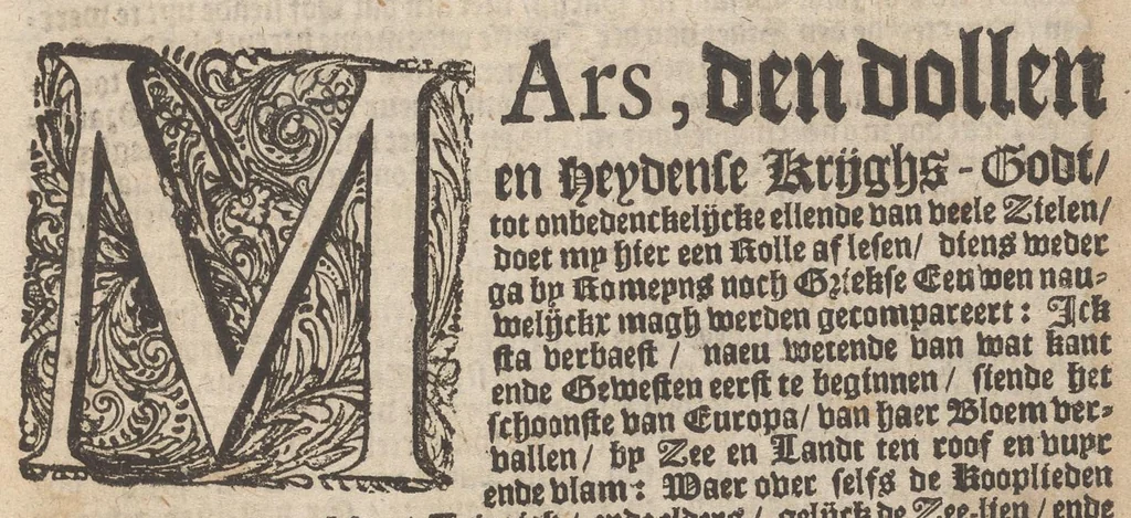 An illustration from Hollandtsche Mercurius : behelzende het ghedenckweerdighste in Christenrijck voor-ghevallen, binnen 't gantsche jaer .., 1650, leaf 14