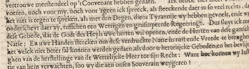 An illustration from Hollandtsche Mercurius : behelzende het ghedenckweerdighste in Christenrijck voor-ghevallen, binnen 't gantsche jaer .., 1650, leaf 239
