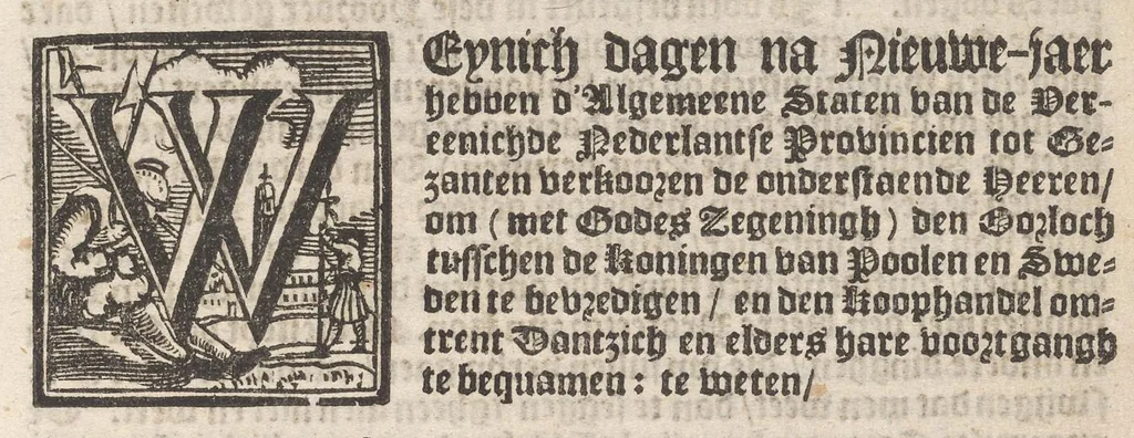 An illustration from Hollandtsche Mercurius : behelzende het ghedenckweerdighste in Christenrijck voor-ghevallen, binnen 't gantsche jaer .., 1650, leaf 176