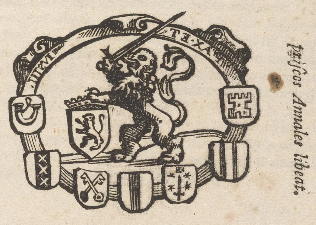 An illustration from Hollandtsche Mercurius : behelzende het ghedenckweerdighste in Christenrijck voor-ghevallen, binnen 't gantsche jaer .., 1650, leaf 338