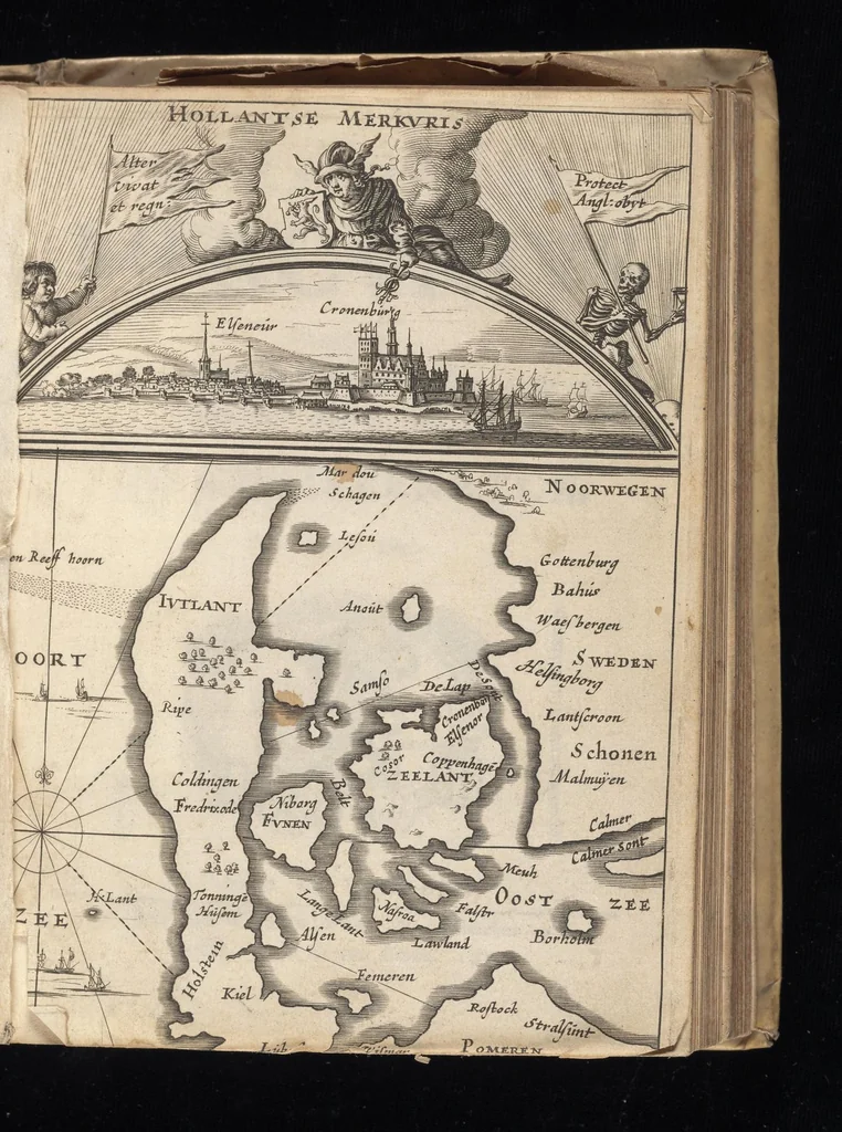 An illustration from Hollandtsche Mercurius : behelzende het ghedenckweerdighste in Christenrijck voor-ghevallen, binnen 't gantsche jaer .., 1650, leaf 486