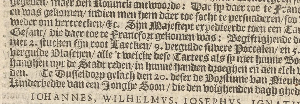 An illustration from Hollandtsche Mercurius : behelzende het ghedenckweerdighste in Christenrijck voor-ghevallen, binnen 't gantsche jaer .., 1650, leaf 537