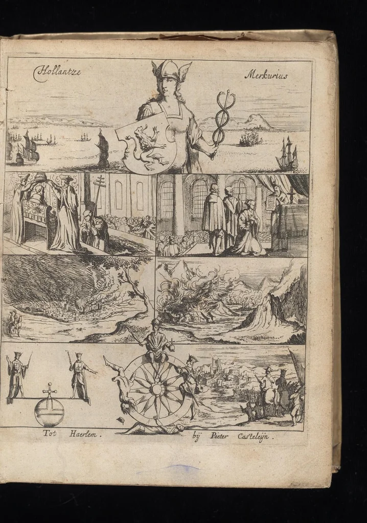 An illustration from Hollandtsche Mercurius : behelzende het ghedenckweerdighste in Christenrijck voor-ghevallen, binnen 't gantsche jaer .., 1650, leaf 6