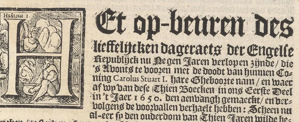 An illustration from Hollandtsche Mercurius : behelzende het ghedenckweerdighste in Christenrijck voor-ghevallen, binnen 't gantsche jaer .., 1650, leaf 686
