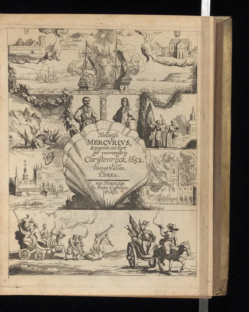An illustration from Hollandtsche Mercurius : behelzende het ghedenckweerdighste in Christenrijck voor-ghevallen, binnen 't gantsche jaer .., 1650, leaf 204