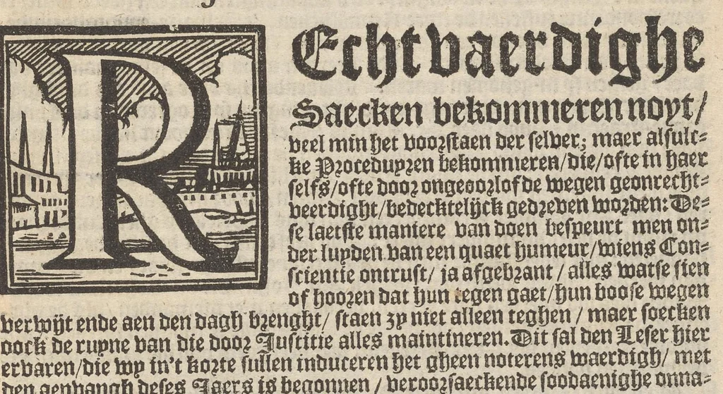 An illustration from Hollandtsche Mercurius : behelzende het ghedenckweerdighste in Christenrijck voor-ghevallen, binnen 't gantsche jaer .., 1650, leaf 210