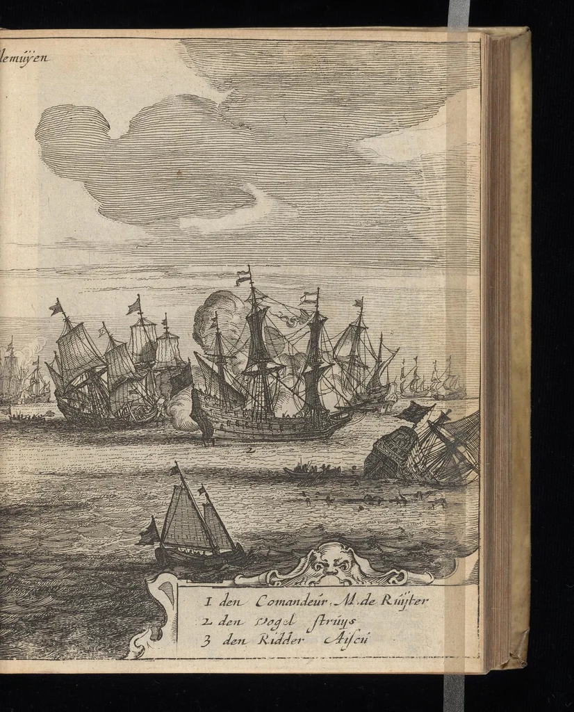 An illustration from Hollandtsche Mercurius : behelzende het ghedenckweerdighste in Christenrijck voor-ghevallen, binnen 't gantsche jaer .., 1650, leaf 292