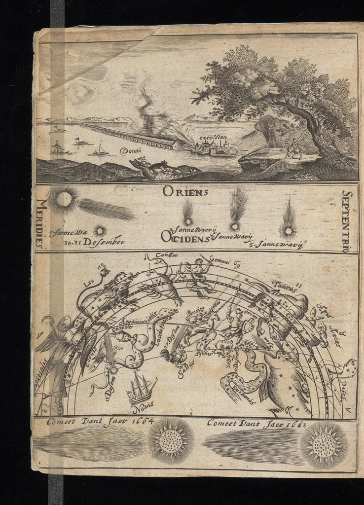 An illustration from Hollandtsche Mercurius : behelzende het ghedenckweerdighste in Christenrijck voor-ghevallen, binnen 't gantsche jaer .., 1650, leaf 9