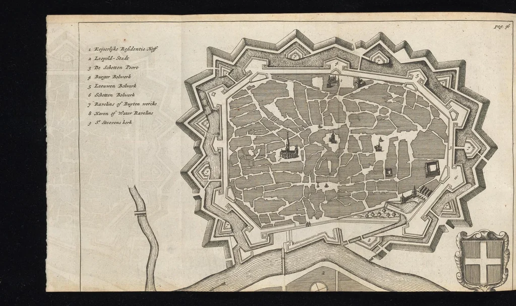 An illustration from Hollandtsche Mercurius : behelzende het ghedenckweerdighste in Christenrijck voor-ghevallen, binnen 't gantsche jaer .., 1650, leaf 105