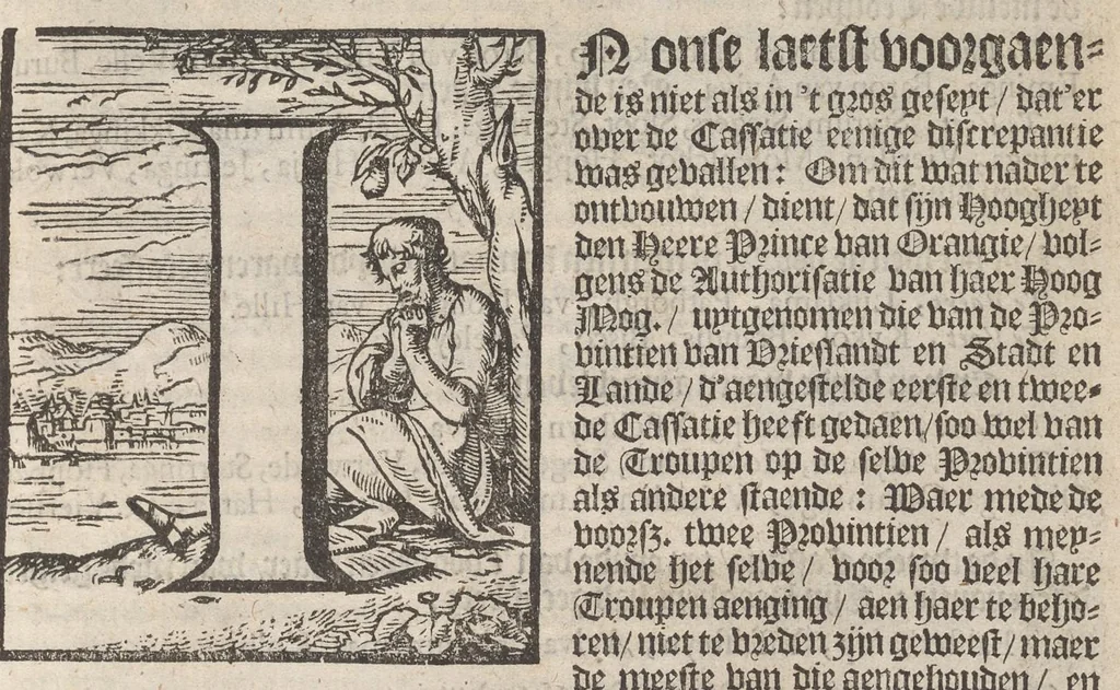 An illustration from Hollandtsche Mercurius : behelzende het ghedenckweerdighste in Christenrijck voor-ghevallen, binnen 't gantsche jaer .., 1650, leaf 14