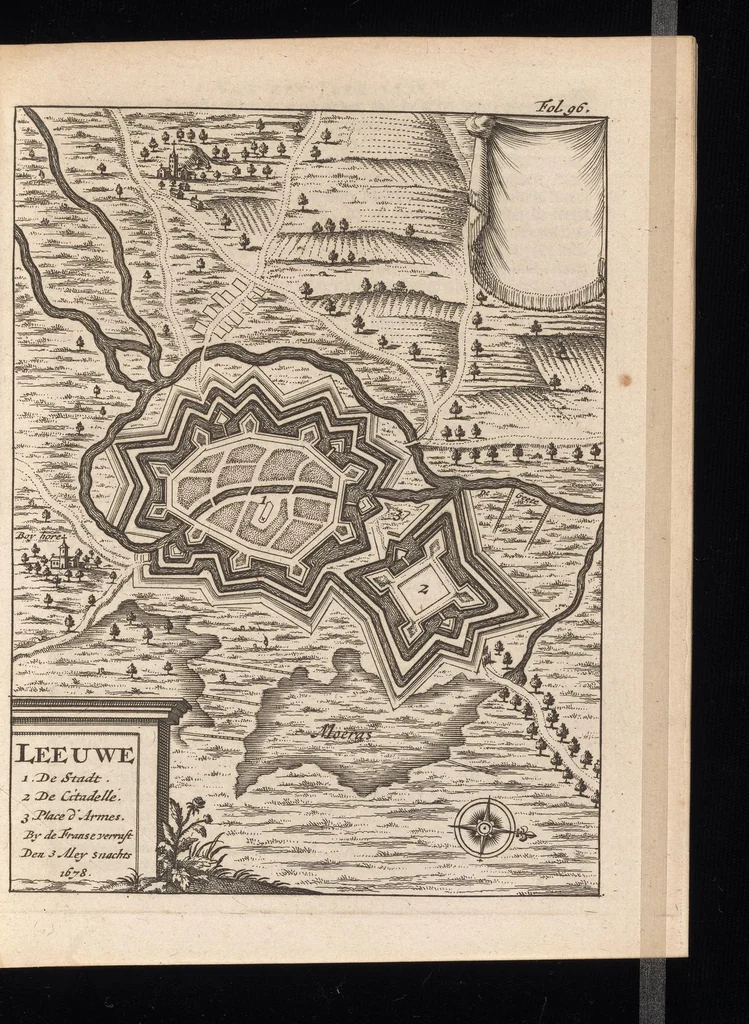 An illustration from Hollandtsche Mercurius : behelzende het ghedenckweerdighste in Christenrijck voor-ghevallen, binnen 't gantsche jaer .., 1650, leaf 110