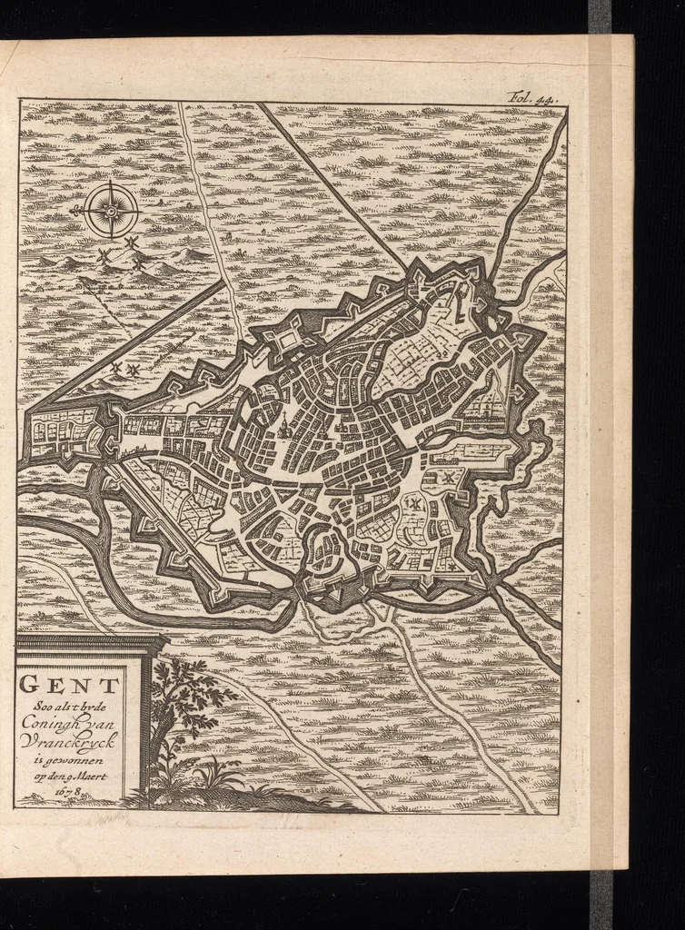 An illustration from Hollandtsche Mercurius : behelzende het ghedenckweerdighste in Christenrijck voor-ghevallen, binnen 't gantsche jaer .., 1650, leaf 54