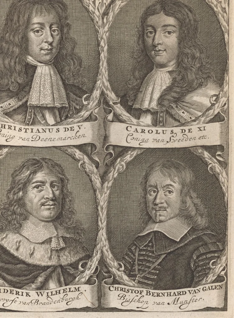 An illustration from Hollandtsche Mercurius : behelzende het ghedenckweerdighste in Christenrijck voor-ghevallen, binnen 't gantsche jaer .., 1650, leaf 8