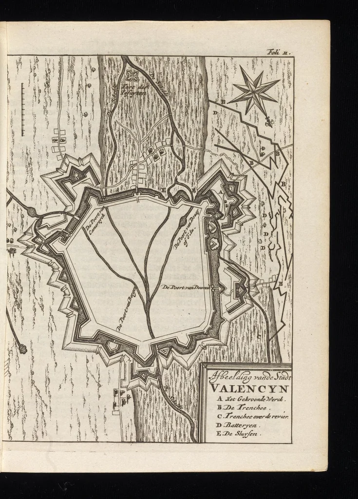 An illustration from Hollandtsche Mercurius : behelzende het ghedenckweerdighste in Christenrijck voor-ghevallen, binnen 't gantsche jaer .., 1650, leaf 24