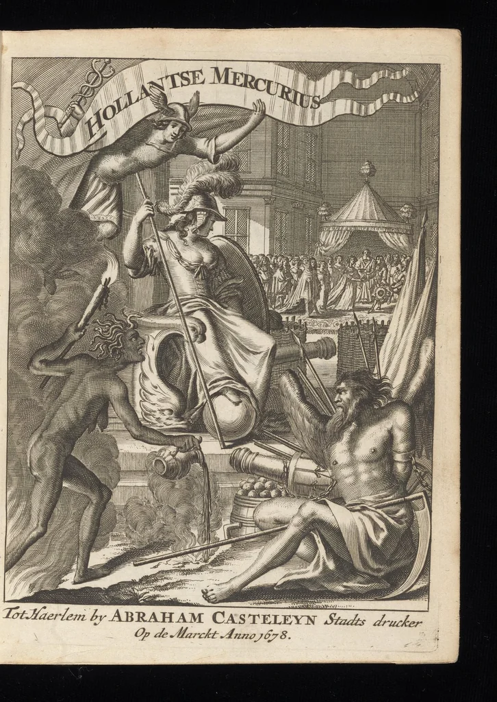 An illustration from Hollandtsche Mercurius : behelzende het ghedenckweerdighste in Christenrijck voor-ghevallen, binnen 't gantsche jaer .., 1650, leaf 4