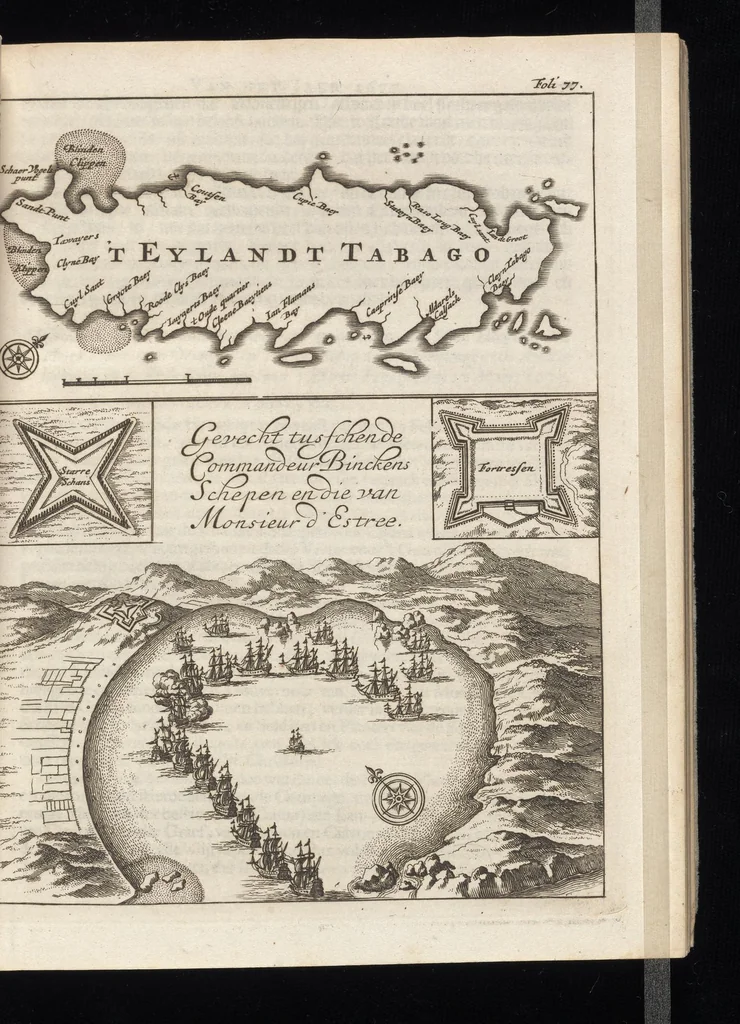 An illustration from Hollandtsche Mercurius : behelzende het ghedenckweerdighste in Christenrijck voor-ghevallen, binnen 't gantsche jaer .., 1650, leaf 98