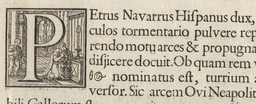 An illustration from Monumenta illustrium virorum, et elogia, 1638, leaf 103