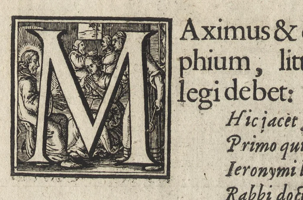 An illustration from Monumenta illustrium virorum, et elogia, 1638, leaf 119