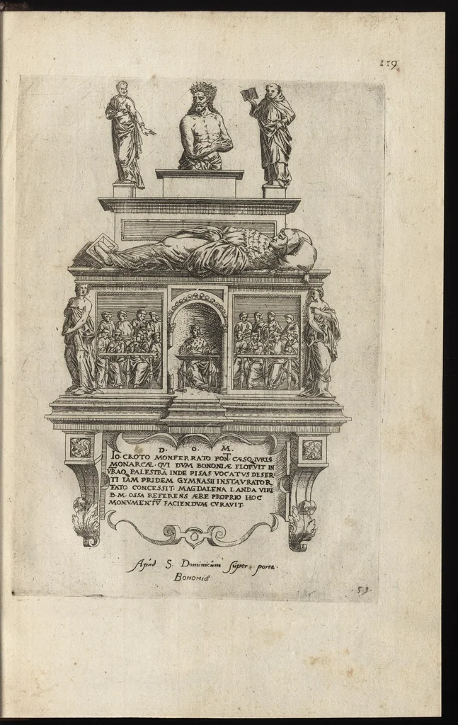 An illustration from Monumenta illustrium virorum, et elogia, 1638, leaf 126