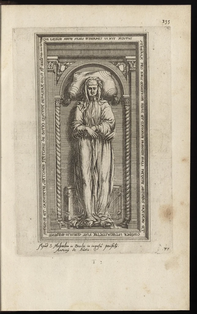 An illustration from Monumenta illustrium virorum, et elogia, 1638, leaf 162