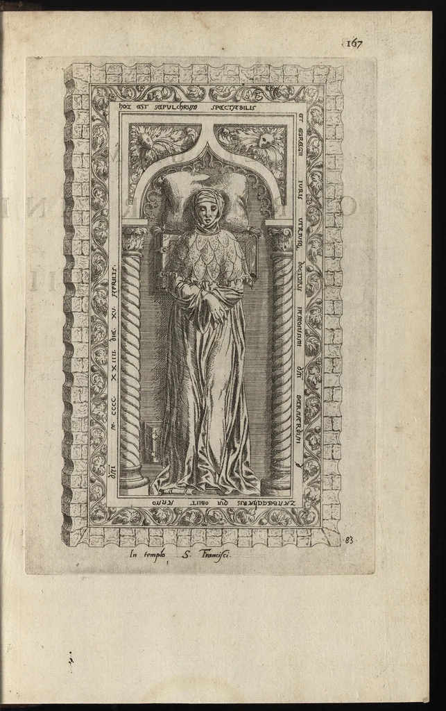 An illustration from Monumenta illustrium virorum, et elogia, 1638, leaf 174