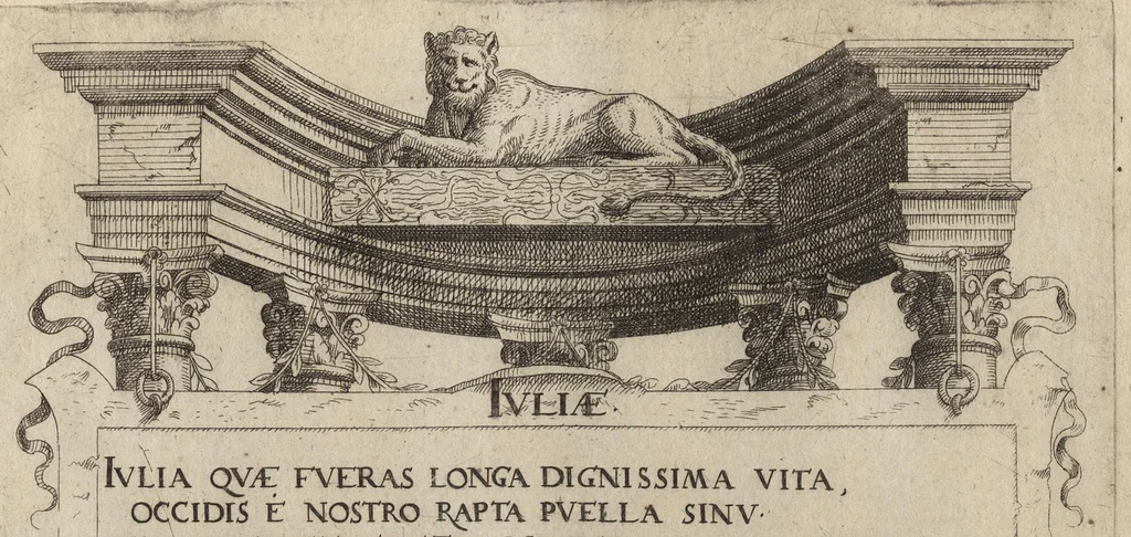 An illustration from Monumenta illustrium virorum, et elogia, 1638, leaf 204