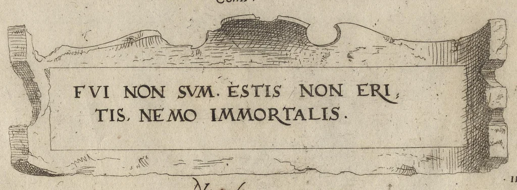An illustration from Monumenta illustrium virorum, et elogia, 1638, leaf 242