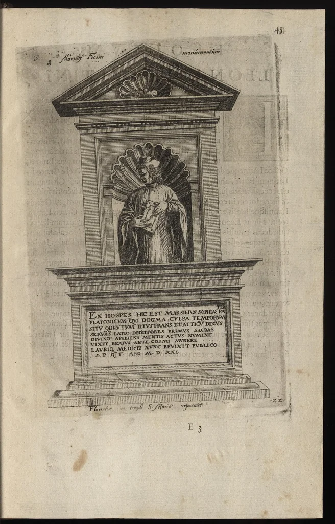 An illustration from Monumenta illustrium virorum, et elogia, 1638, leaf 52