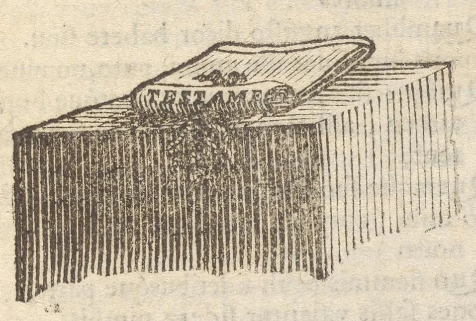 An illustration from Guilielmi HesI Antuerpiensis è Societate Iesu Emblemata sacra de fide, spe, charitate, 1636, leaf 174