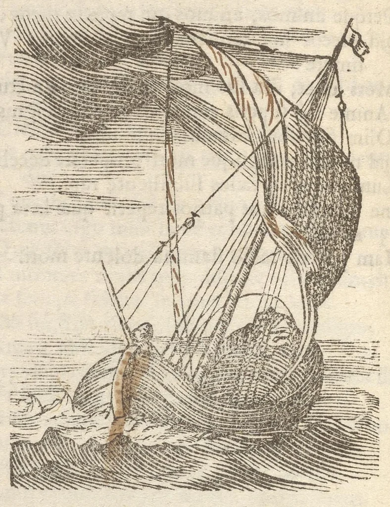 An illustration from Guilielmi HesI Antuerpiensis è Societate Iesu Emblemata sacra de fide, spe, charitate, 1636, leaf 229