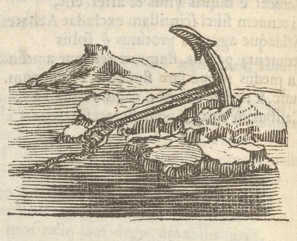 An illustration from Guilielmi HesI Antuerpiensis è Societate Iesu Emblemata sacra de fide, spe, charitate, 1636, leaf 241
