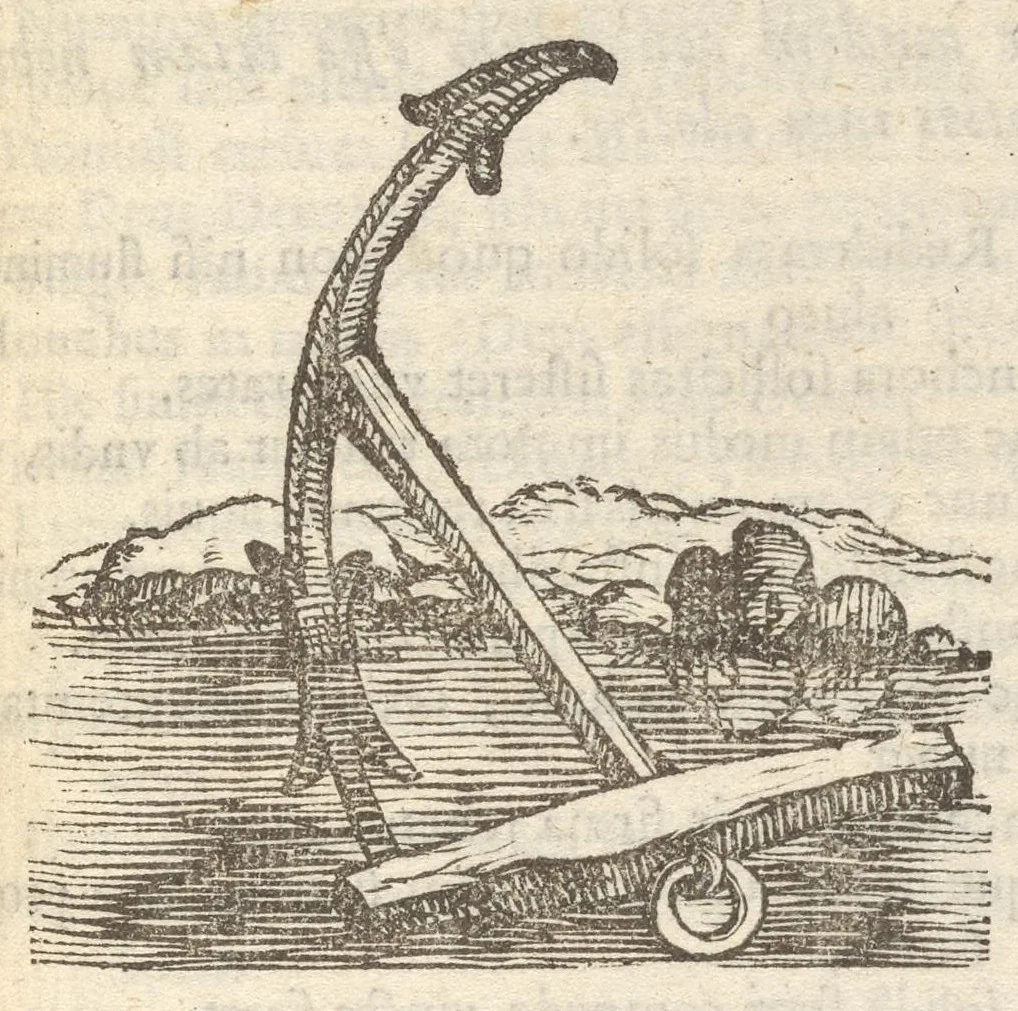 An illustration from Guilielmi HesI Antuerpiensis è Societate Iesu Emblemata sacra de fide, spe, charitate, 1636, leaf 248