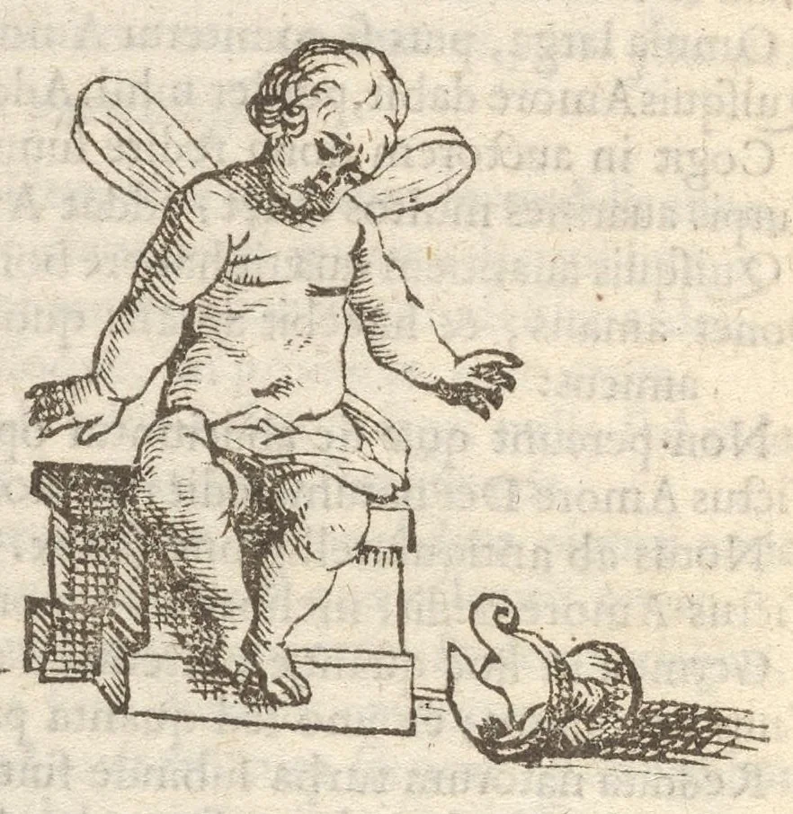 An illustration from Guilielmi HesI Antuerpiensis è Societate Iesu Emblemata sacra de fide, spe, charitate, 1636, leaf 287