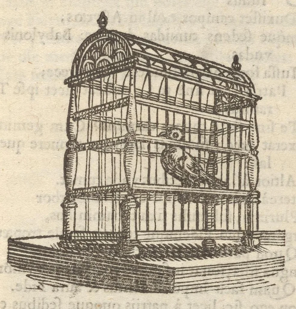 An illustration from Guilielmi HesI Antuerpiensis è Societate Iesu Emblemata sacra de fide, spe, charitate, 1636, leaf 40