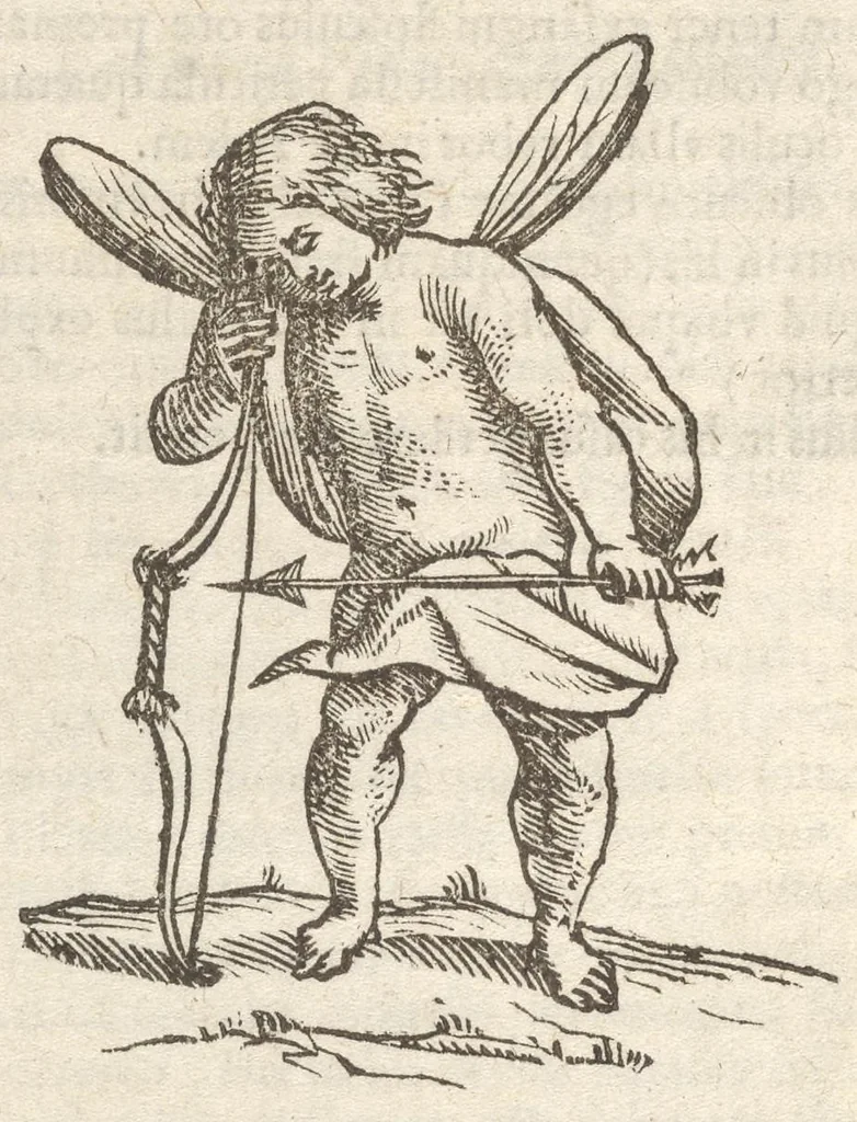 An illustration from Guilielmi HesI Antuerpiensis è Societate Iesu Emblemata sacra de fide, spe, charitate, 1636, leaf 61