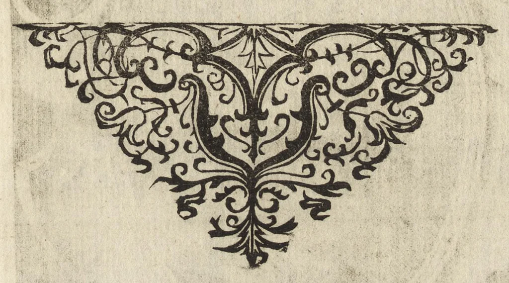 An illustration from Virorum illustrium ex ordine eremitarum D. Augustini elogia : cum singulorvm expressis ad viuum iconibus, 1636, leaf 198