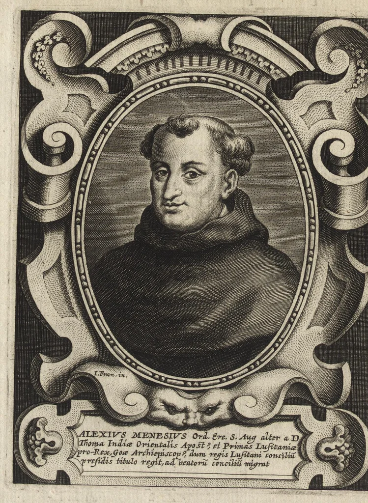 An illustration from Virorum illustrium ex ordine eremitarum D. Augustini elogia : cum singulorvm expressis ad viuum iconibus, 1636, leaf 199