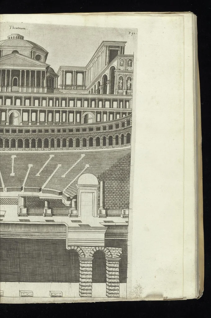 An illustration from Onuphrij Panuinij veronensis augustiniani Antiquitatum veronensium libri octo : nunc primum in lucem editi, 1647, leaf 124