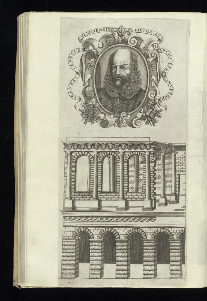 An illustration from Onuphrij Panuinij veronensis augustiniani Antiquitatum veronensium libri octo : nunc primum in lucem editi, 1647, leaf 127