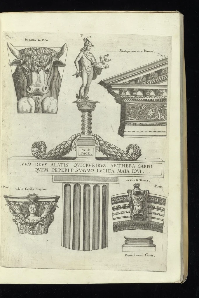 An illustration from Onuphrij Panuinij veronensis augustiniani Antiquitatum veronensium libri octo : nunc primum in lucem editi, 1647, leaf 166